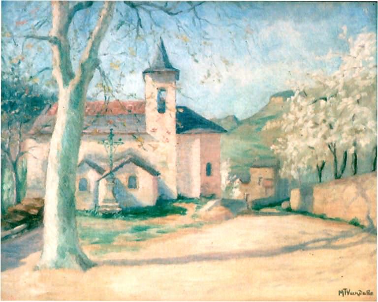 Peinture de l'Église Saint-Baudile